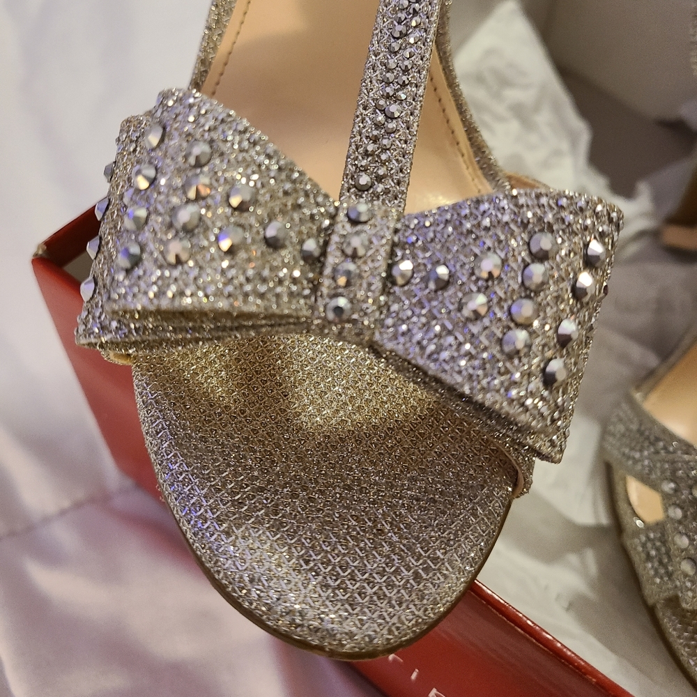 Maripe Rhinestone Heels - Picture 6 of 9